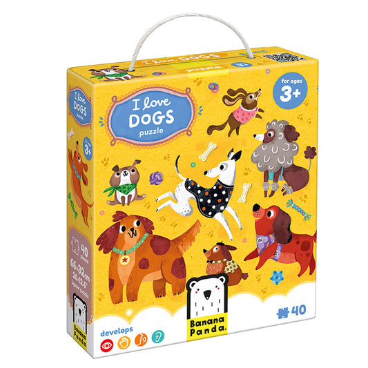I Love Dogs Puzzle