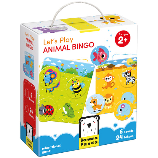 Žaidimas Let’s Play Animal Bingo - Banana Panda